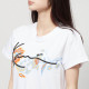 Karl Kani Γυναικεία κοντομάνικη μπλούζα Signature Flower Tee